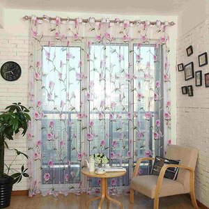 Sheer Single Curtain Panel