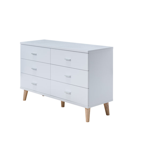 Meggie 6 Drawer Double Dresser Reviews Allmodern