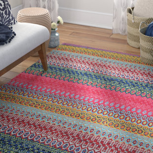 Striped Rugs Wayfair Co Uk Saffron Handmade Kilim Cotton Pink Rug