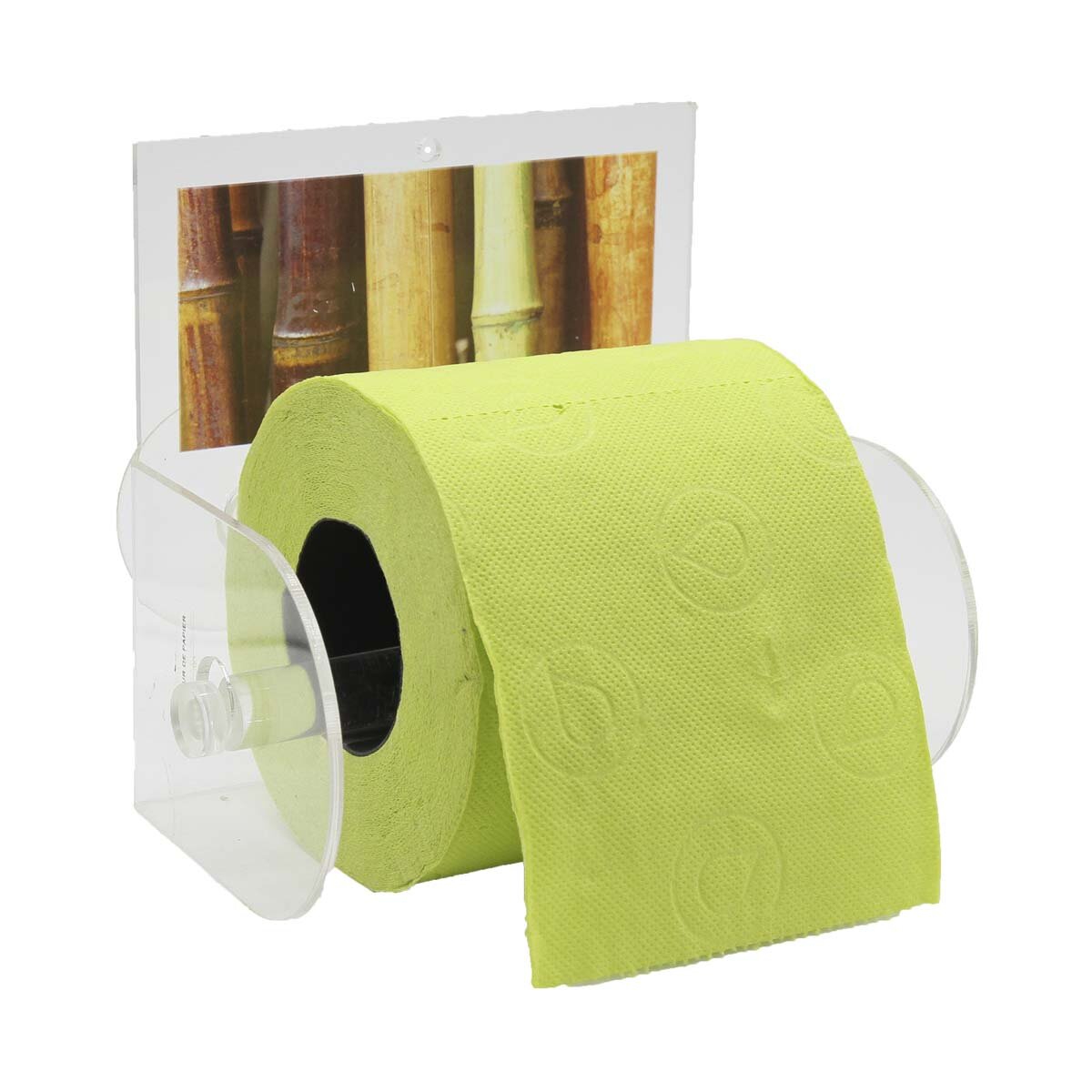 Toilet Roll Tissue Holder Stand Paper Storage Dispensers Wall Mounted Brown