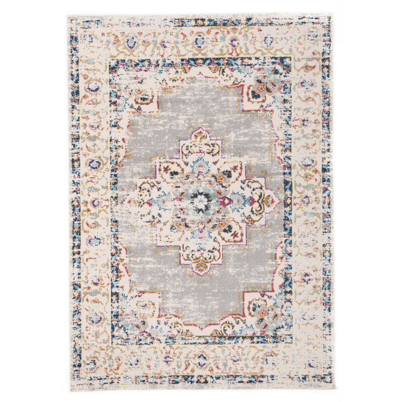 Bungalow Rose Vedika Oriental Powe Loom Gray Biege Yellow Area Rug Reviews Wayfair,Shape Cartoon