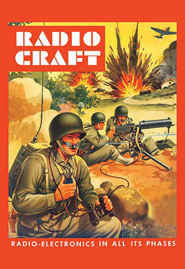 Buyenlarge Radio Craft Ground Troops By Alex Schomburg Vintage Advertisement Wayfair