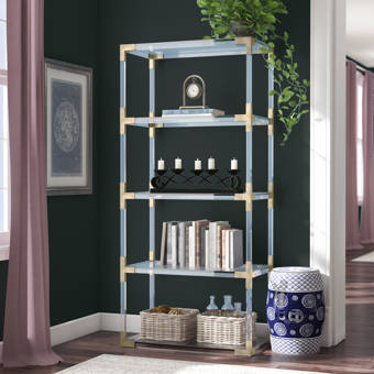 Blink Home Calabasas Etagere Bookcase Wayfair