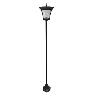 Best Solar Garden 1-Light LED 72.05 Post Light By Elegant Home Fashions Outdoor Lighting Solar Garden 1-Light LED 72.05 Post Light By Elegant Home Fashions Outdoor Lighting
