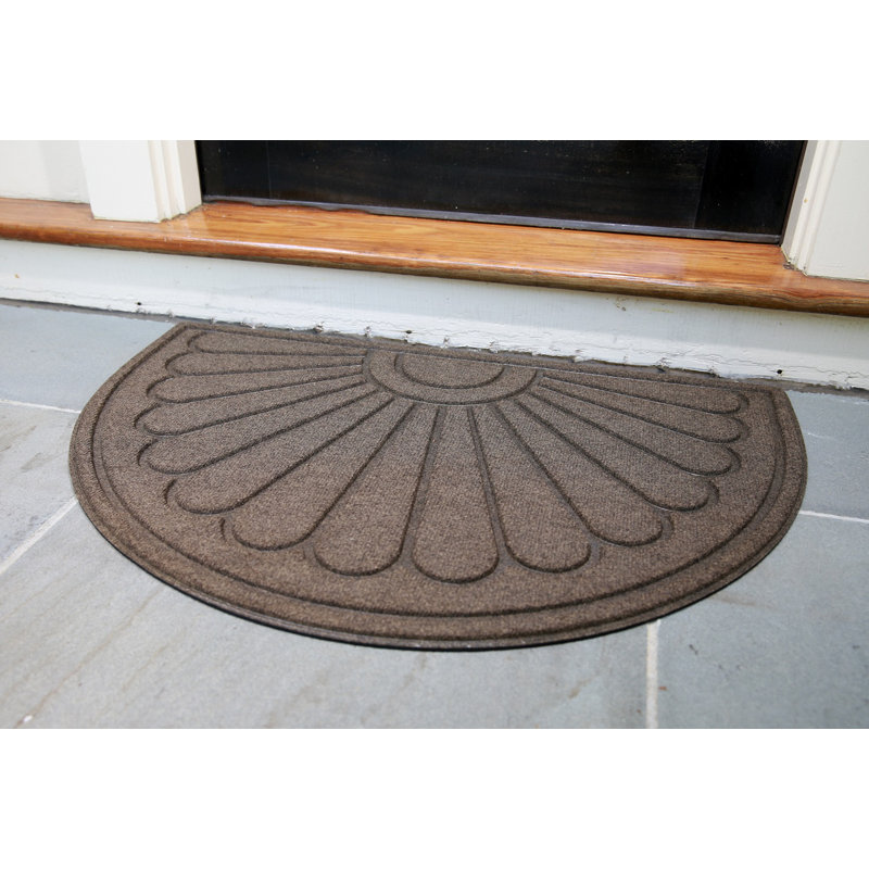 Alcott Hill Bales Sunburst Rubber Back 36 In X 24 In Non Slip Outdoor Door Mat Reviews Wayfair