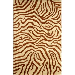 Soho Hand-Knotted Beige/Brown Area Rug