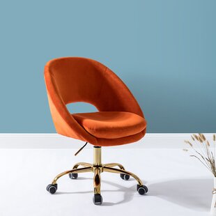 wayfair orange office chair