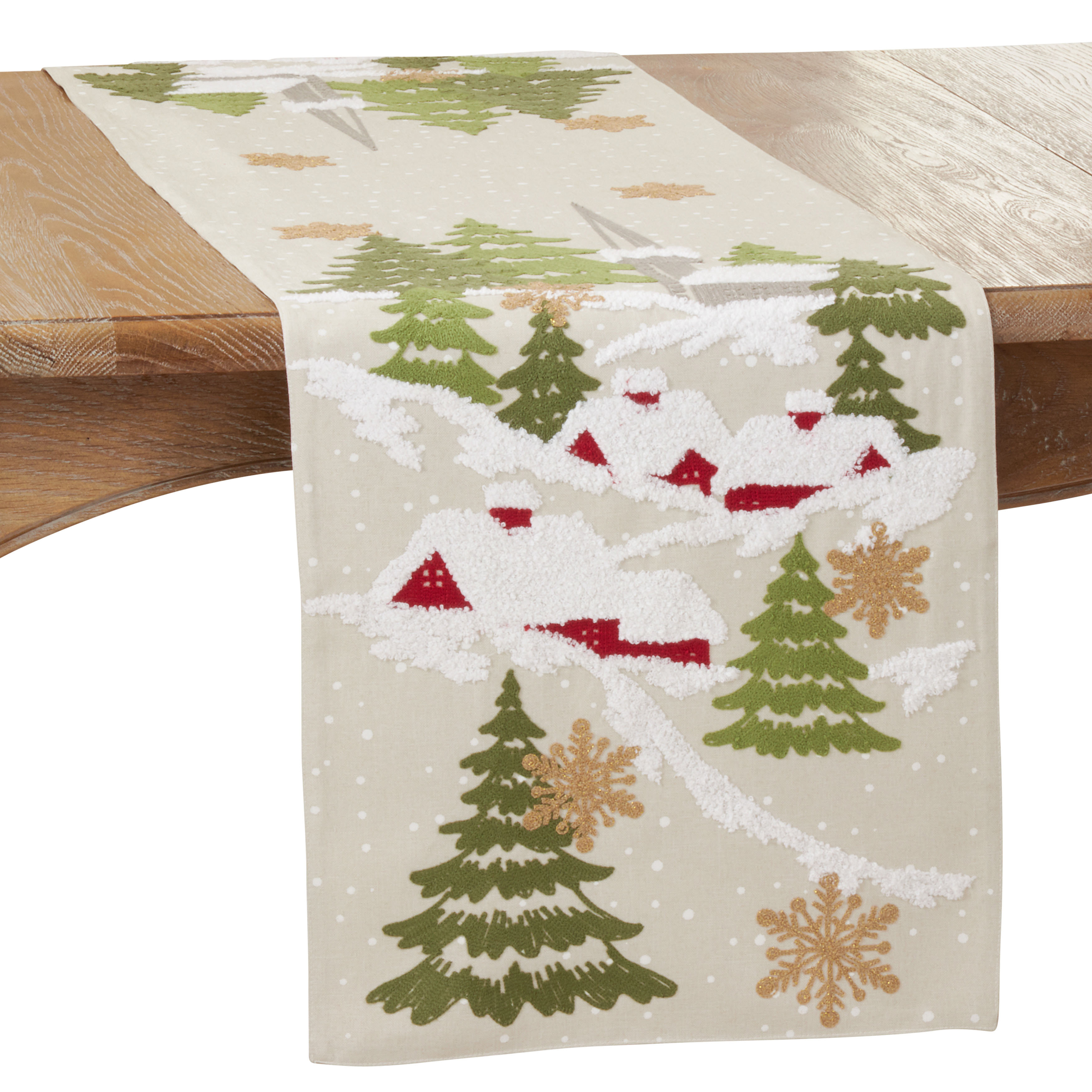 The Holiday Aisle Izumi Christmas Table Runner Wayfair