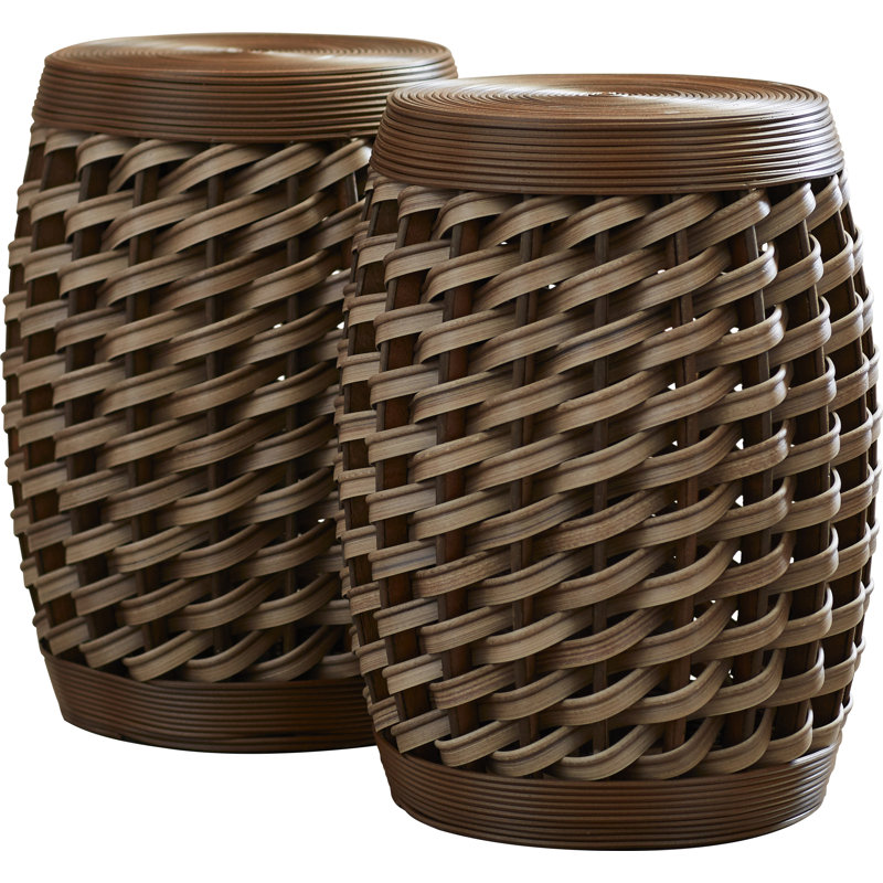 Beachcrest Home Messina Garden Stool Set Reviews Wayfair Messina Garden Stool Set