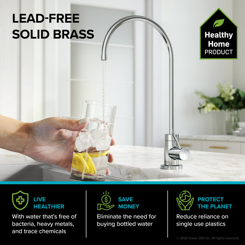 Kraus Bolden Filter Combination Pull Down Single Handle Kitchen Faucet Wayfair