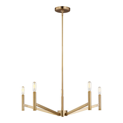 Amedee 5 - Light Candle Style Classic Chandelier