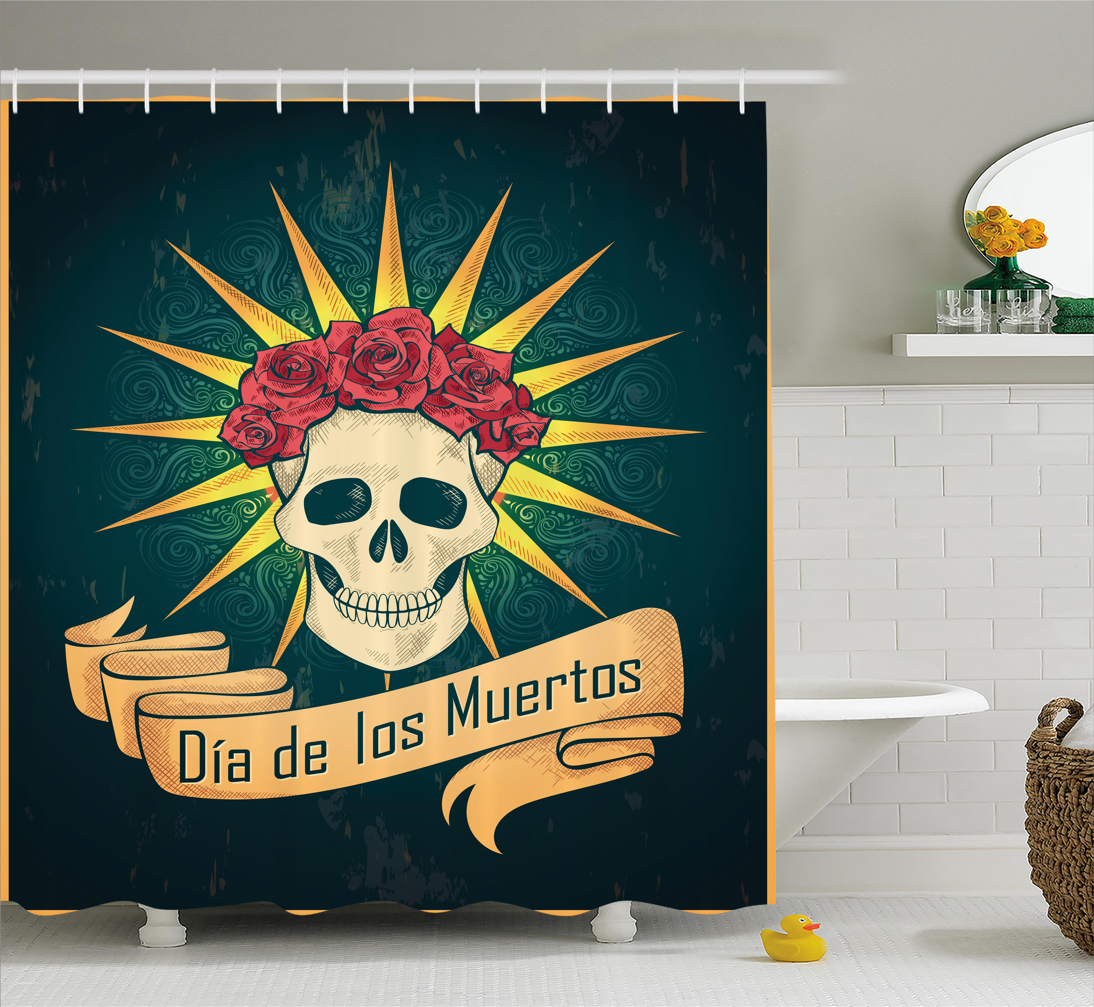 Ebern Designs Leanne Day Of The Dead Sugar Skull With Roses And