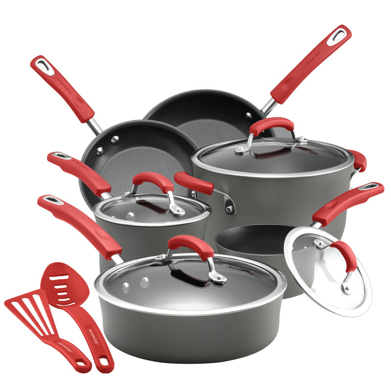 Rachael Ray 12 Piece Aluminum Non Stick Cookware Set Reviews