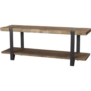 Fallon Wood Storage Bench