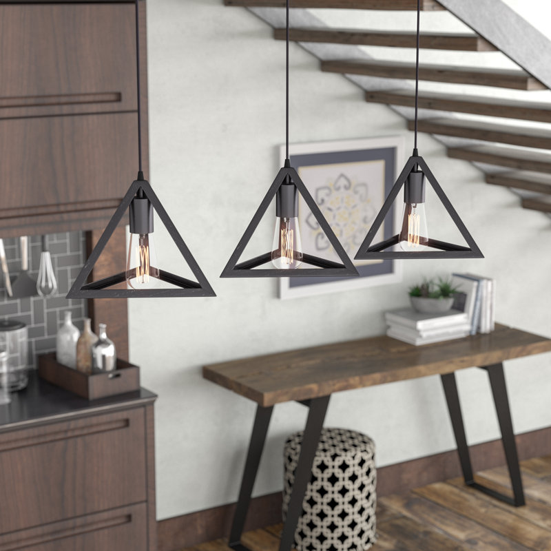 Merriam 3 Light Kitchen Island Pendant Reviews Allmodern Merriam 3 Light Kitchen Island Pendant