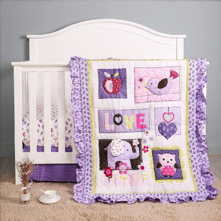 bird crib bedding