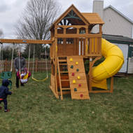 boulder station swing set