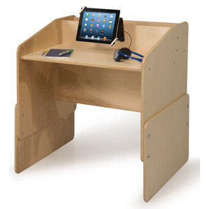 Wood Computer Desk by Symple Stuff
