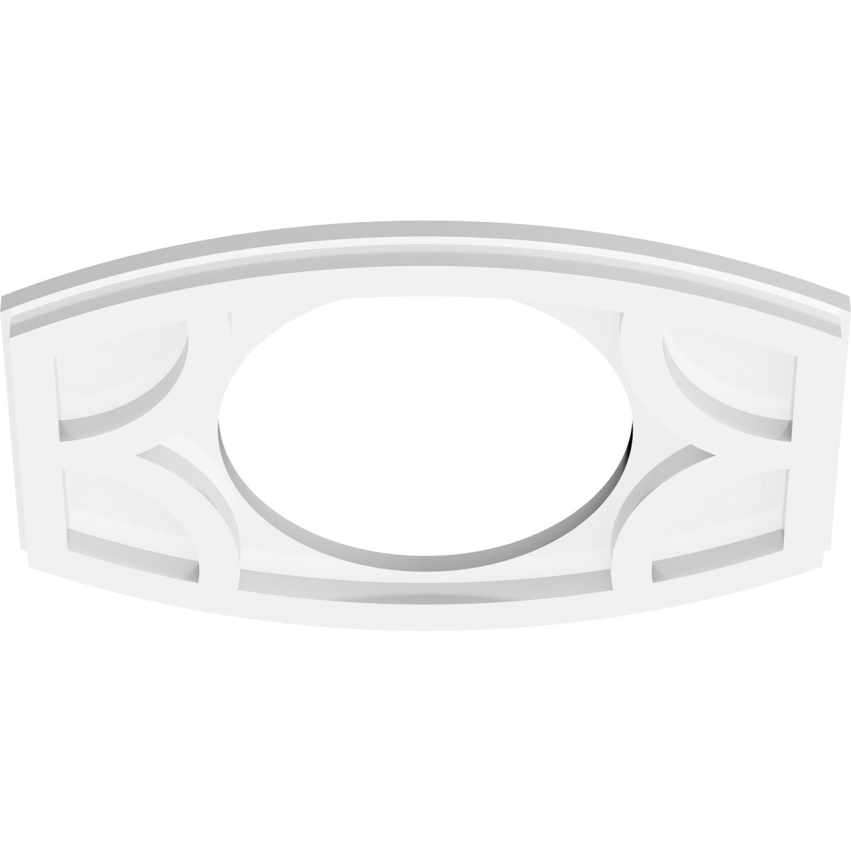 Ekena Millwork Kailey Architectural Grade Ceiling Medallion Wayfair Ekena Millwork Kailey Architectural