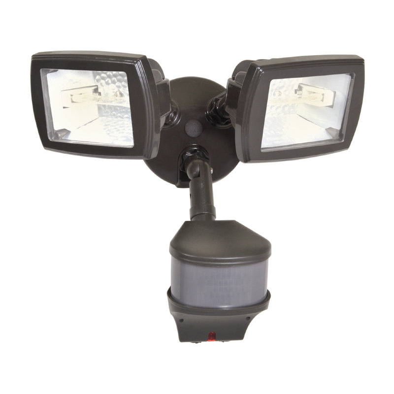 Cooper Lighting Llc Outdoor Security Flood Light With Motion