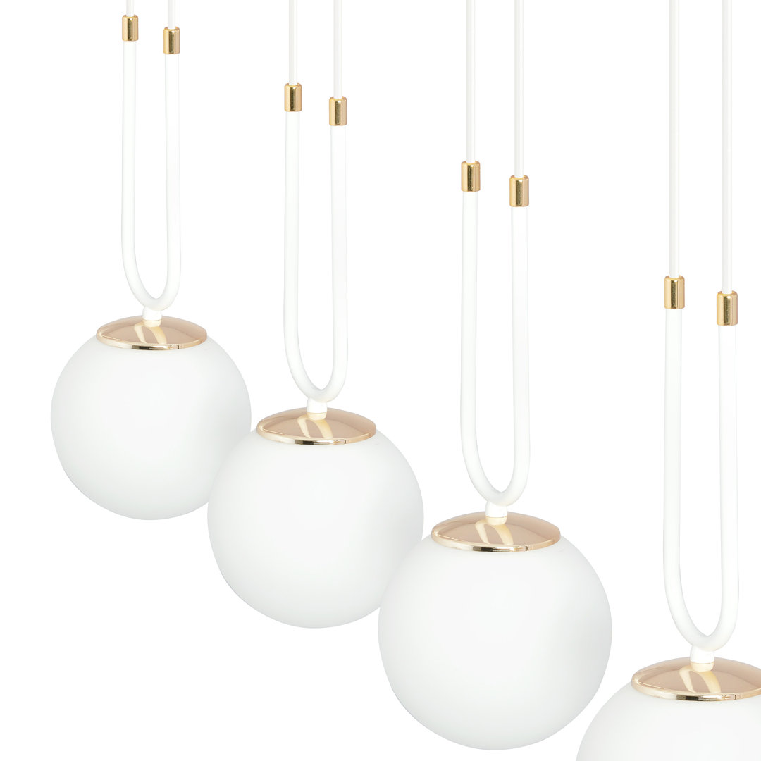 EMIBIG Lighting Lineare Pendelleuchte 4-flammig
