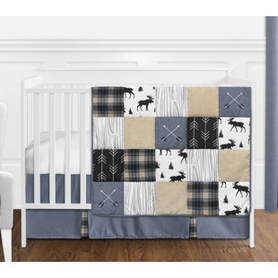rustic woodland nursery bedding