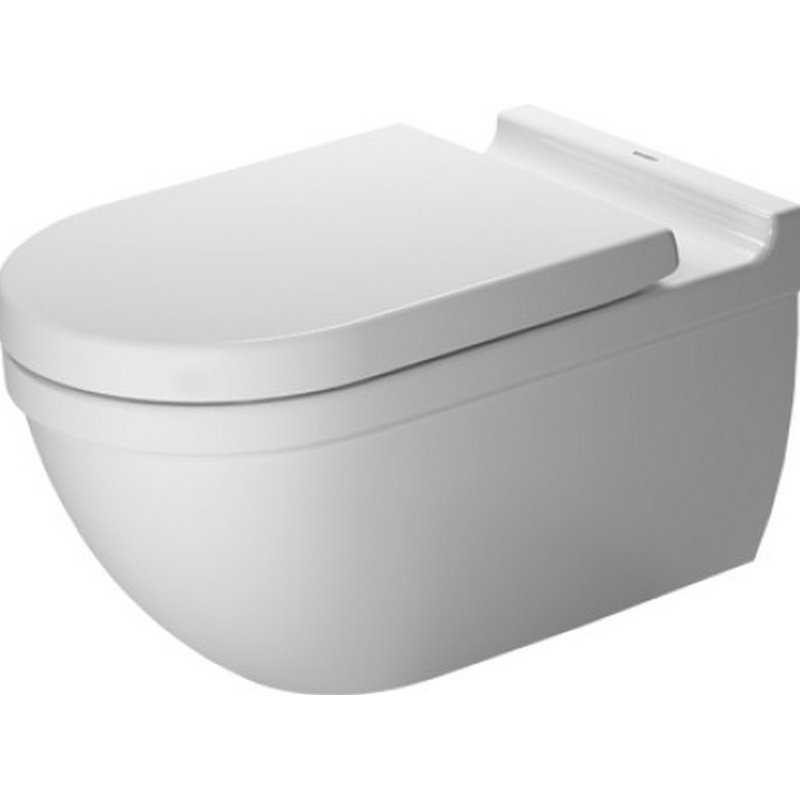 Duravit Starck Wall Mounted Durfix Washdown Dual Flush Elongated Toilet Bowl Seat Not Included Wayfair