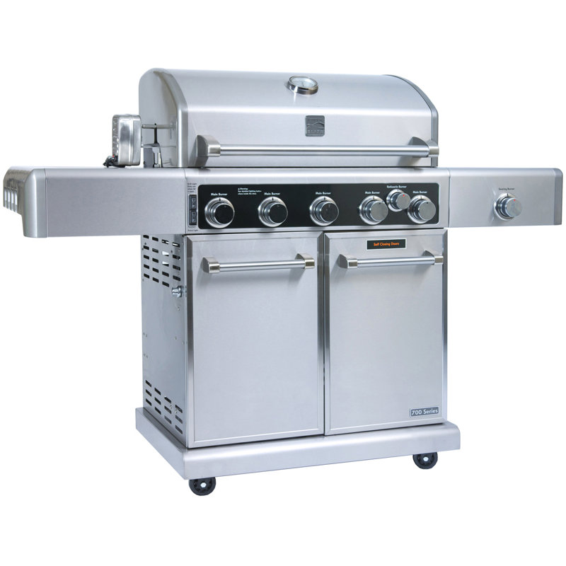 Kenmore Elite 5 Burner Liquid Propane Gas Grill Wayfair