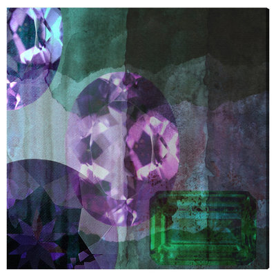 Precious Gems Canvas Print Oliver Gal