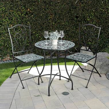 wayfair mosaic bistro set