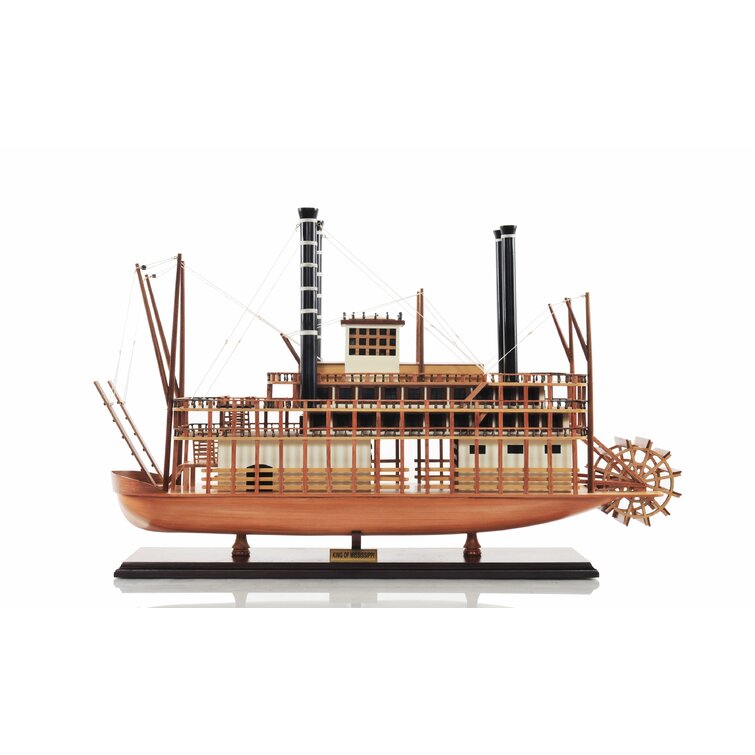 Old Modern Handicrafts King Mississipi Model Boat | Wayfair