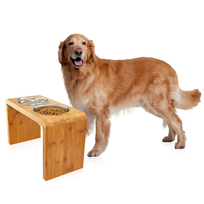 Pawfect Pets Dog Pet Elevated Feeder Wayfair