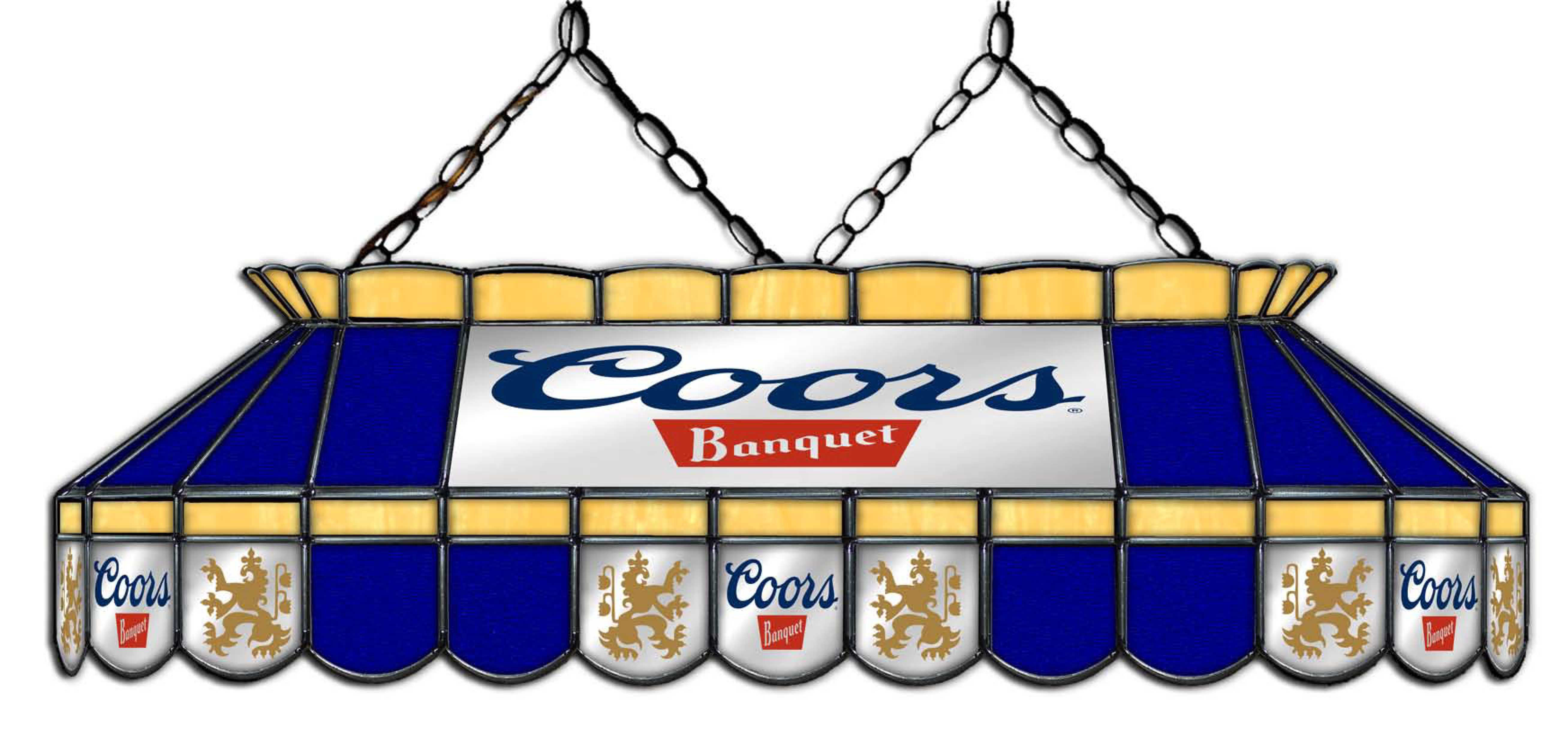 coors light pool table lights