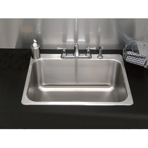 A-Line by Advance Tabco Single Bowl Drop-In Kitc..