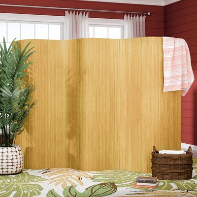 Siena Rolling Bamboo Room Divider