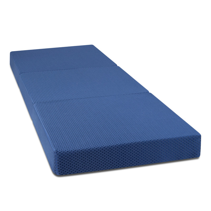 Sleeplace Tri Folding Twin 4 Memory Foam Mattress Reviews Wayfair