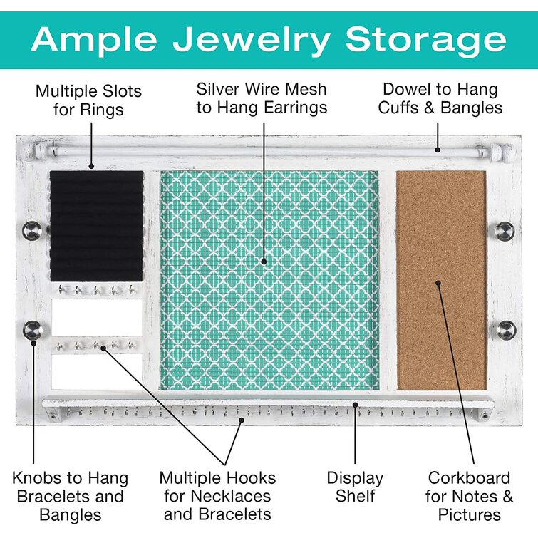 Wedding Ring Box Jewelry Accessories Storage Small Boxes Hexagon Shape Organizer