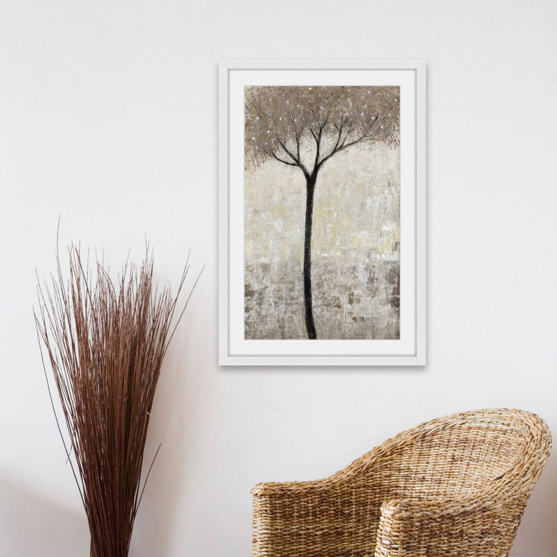 Marmont Hill Tall Tree Bloom - Picture Frame Print | Wayfair