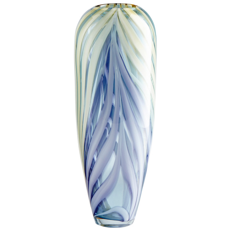 Cyan Design Rhythm Purple Yellow 18 25 Glass Floor Vase Reviews