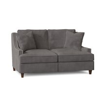 corinne stone reclining console loveseat