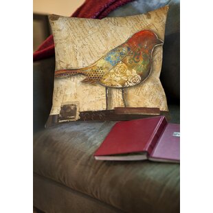 throw pillows with birds on them