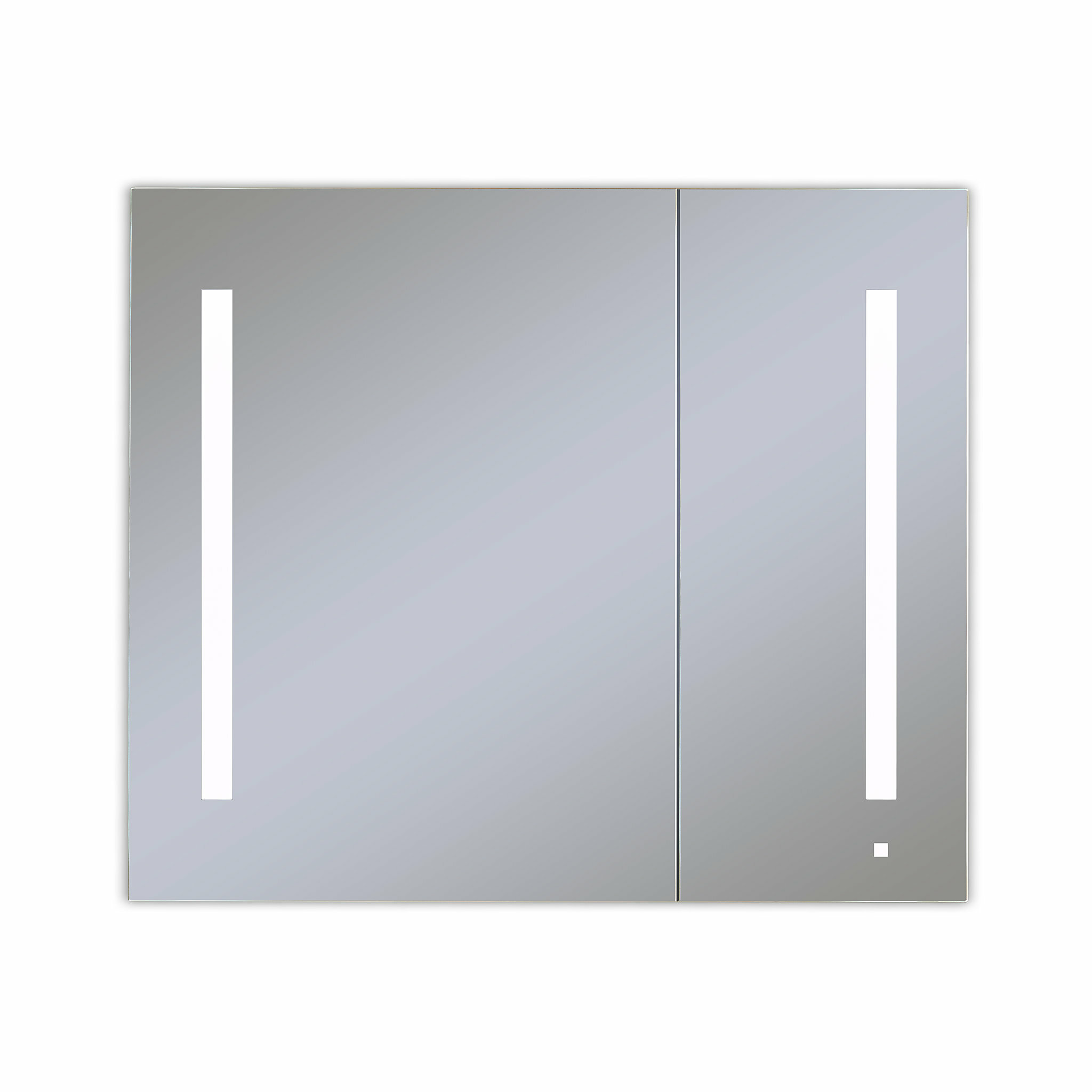 Aio Recessed Frameless Medicine Cabinet With 6 Adjustable