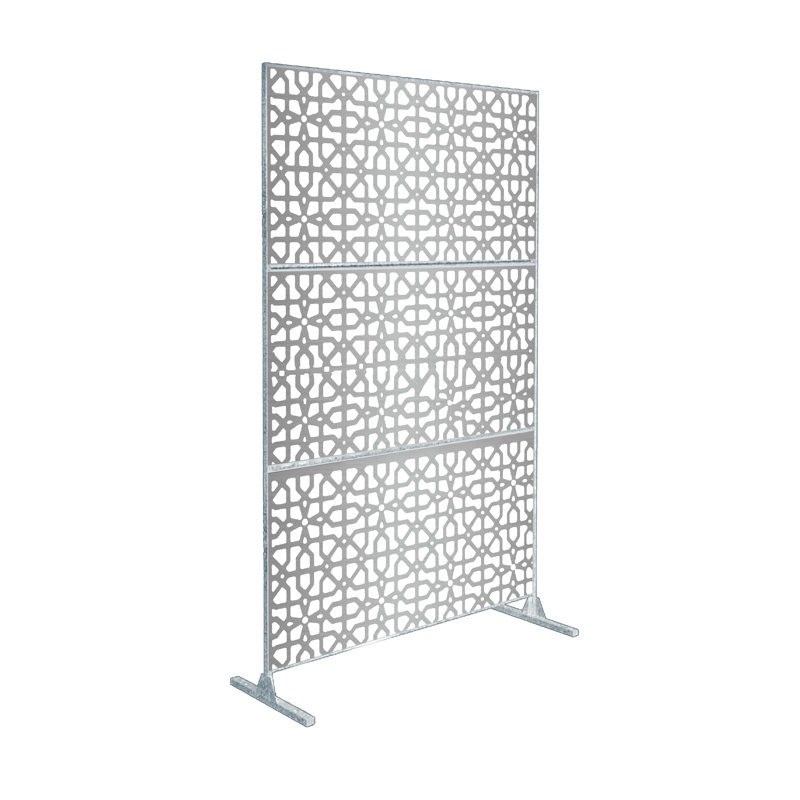 E Joy 6 Ft H X 4 Ft W Metal Privacy Screen Wayfair