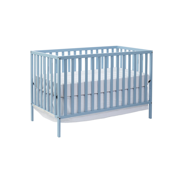 baby blue cot