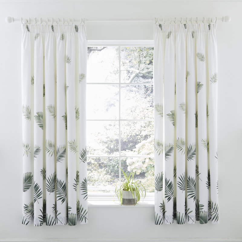 Bay Isle Home Surrey Pencil Pleat Semi Sheer Curtains Reviews