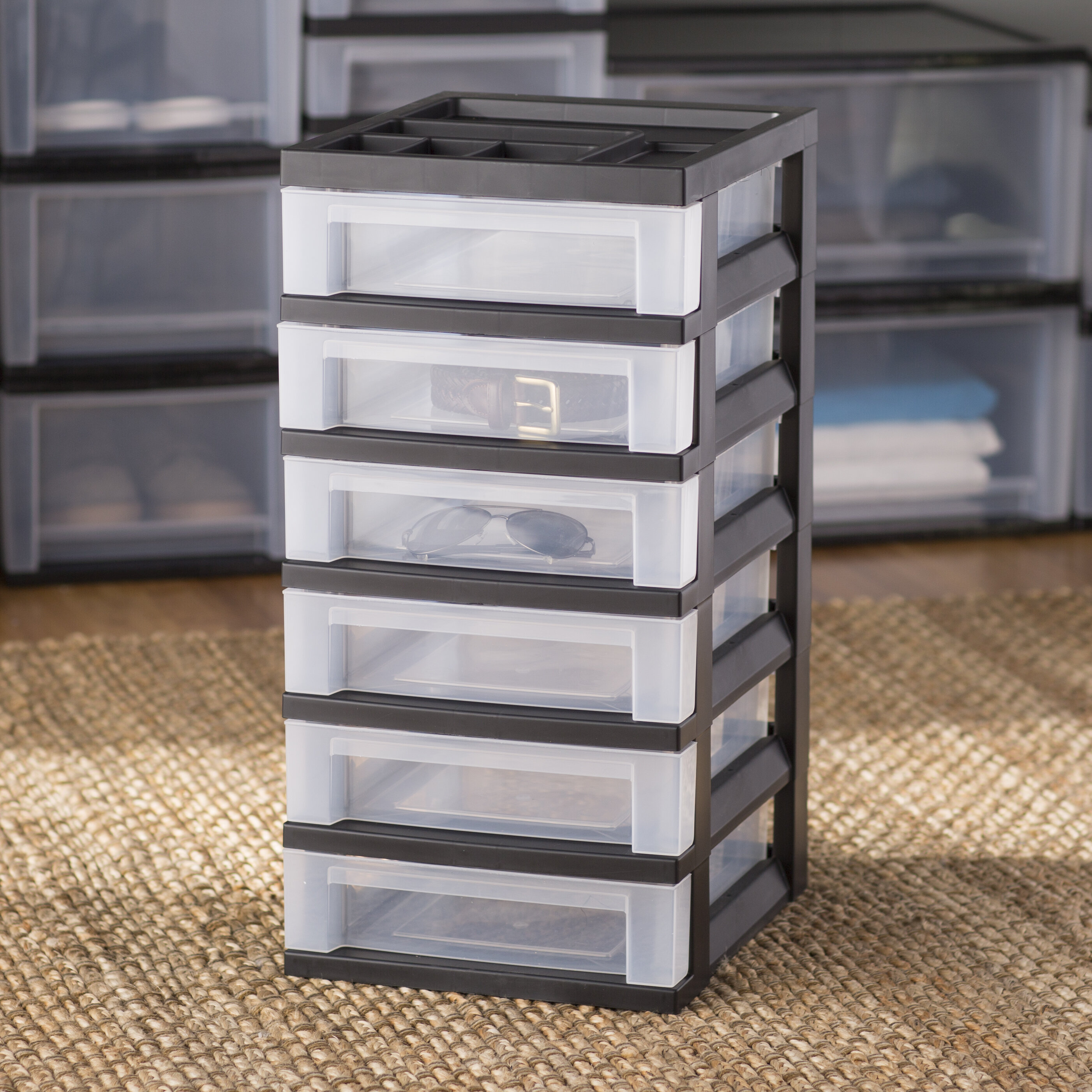 6 drawer storage chest