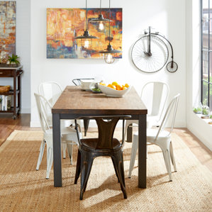 Leo 7 Piece Dining Set by Mercury Row