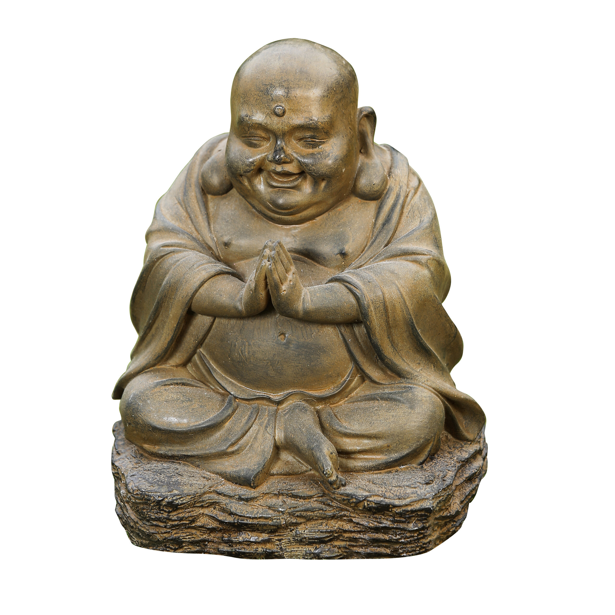 happy buddha statue