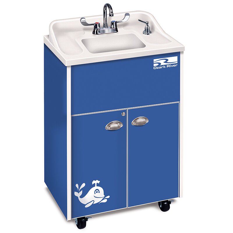Splasher Series 26 X 18 Portable Handwash Station With Faucet