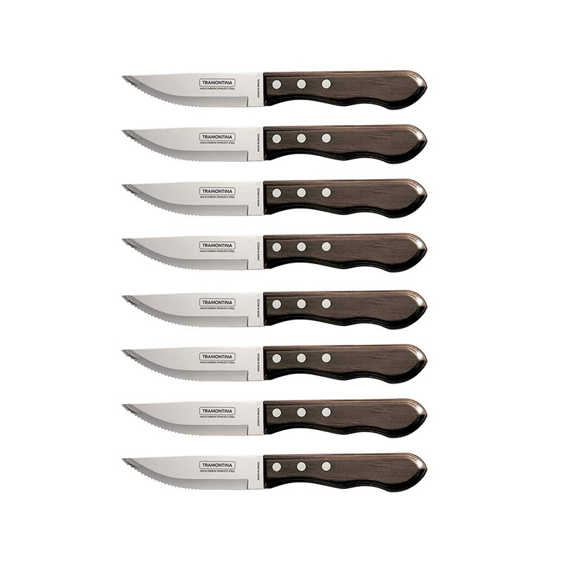 Tramontina Porterhouse 8 Piece Steak Knife Set Reviews Wayfair